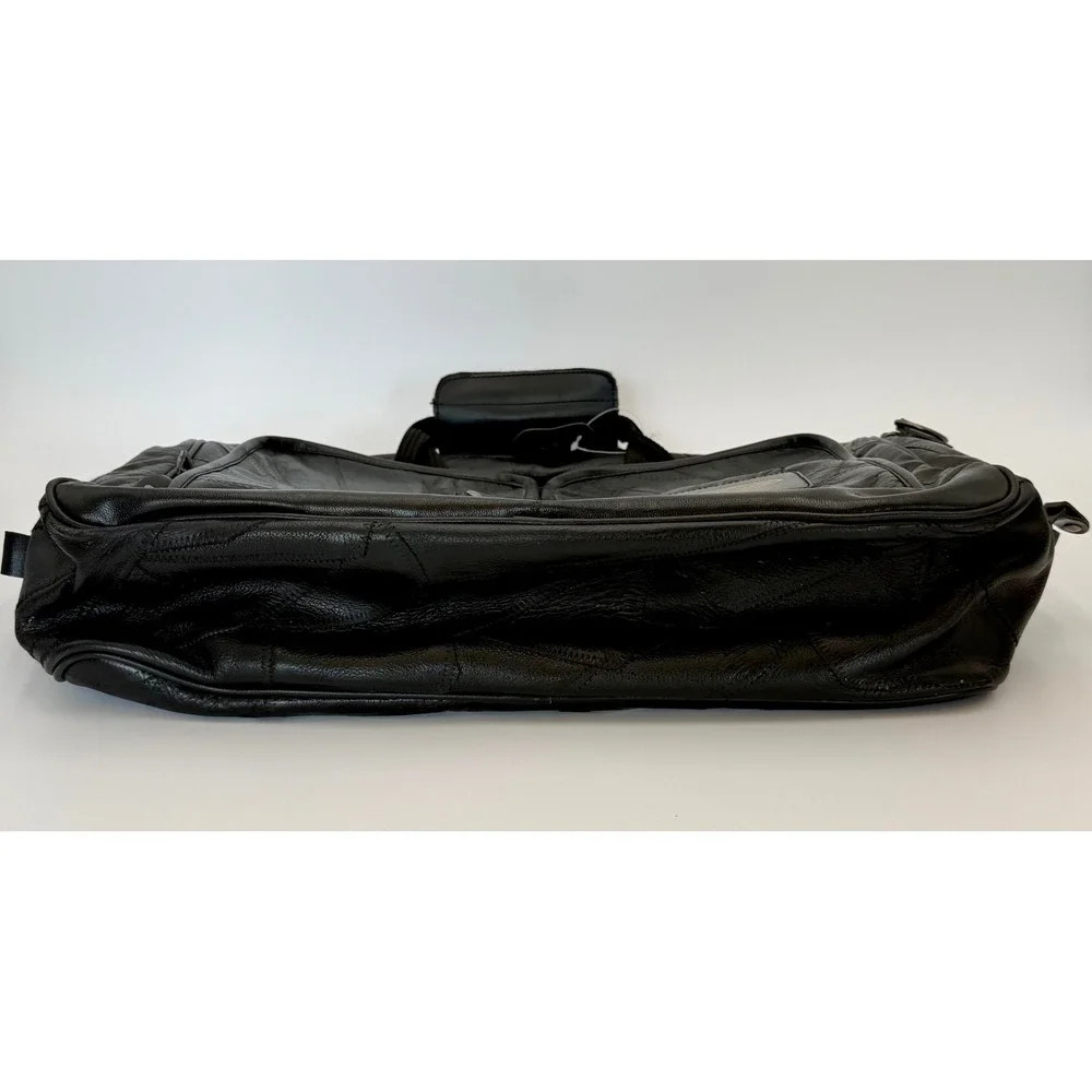 Rampage Sportfishing Yachts Genuine Leather Duffel Bag w/ Strap 19x13